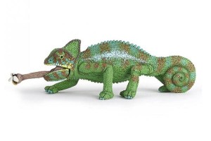 Figurine caméléon panthère